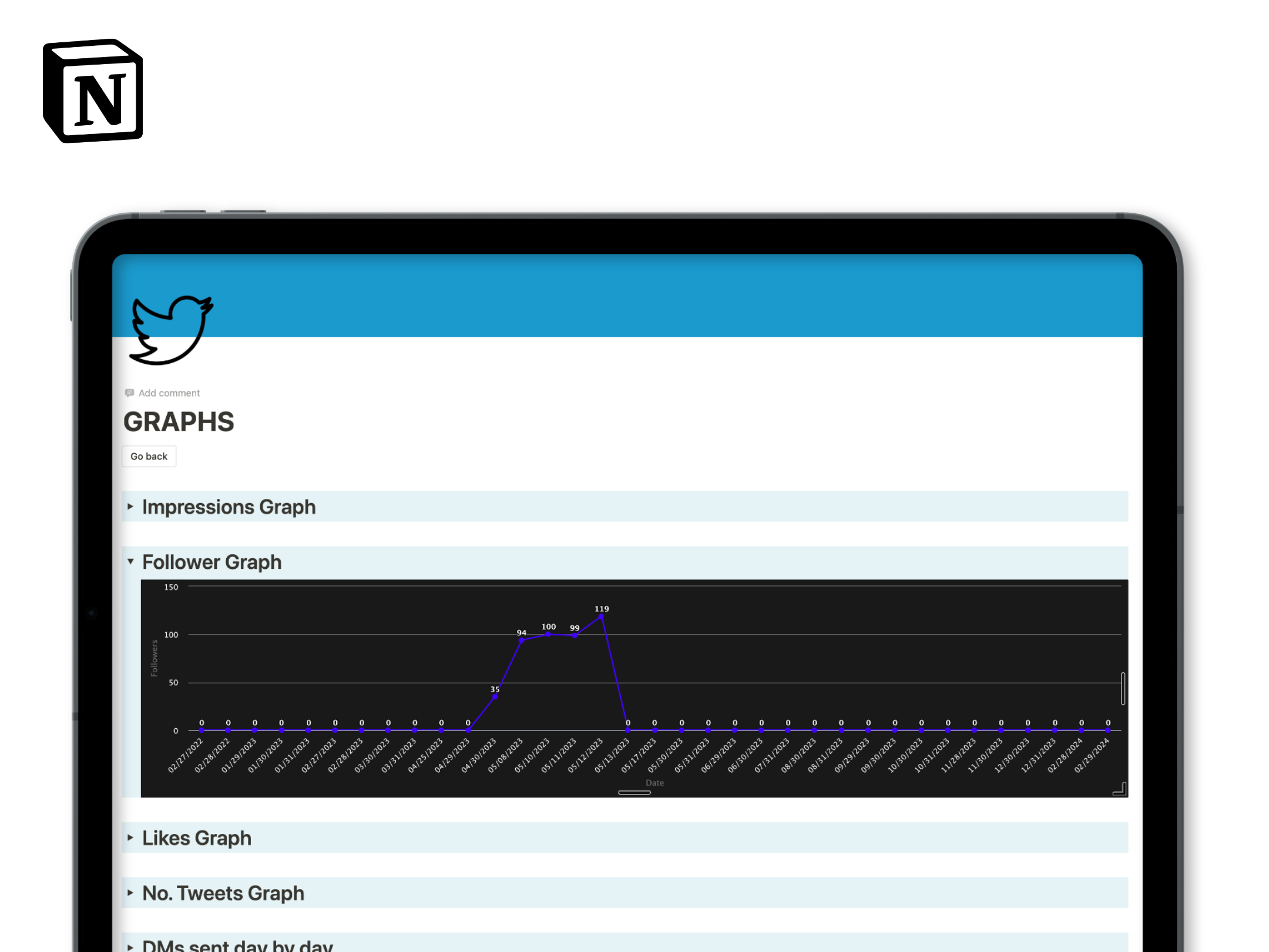 وسائط Twitter Twitter Tracker - حافظ على بيانات Twitter الخاصة بك في مكان واحد 4