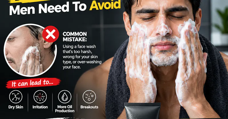 The Face Wash Mistake Men Need To Avoid. screenshot 1