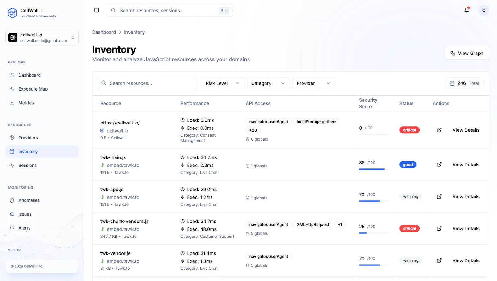 SiteWall - by CellWall screenshot 3
