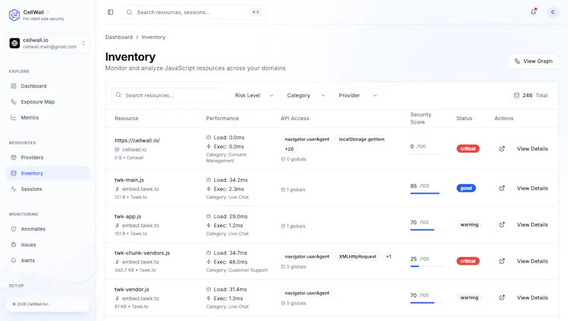 SiteWall - by CellWall screenshot 3