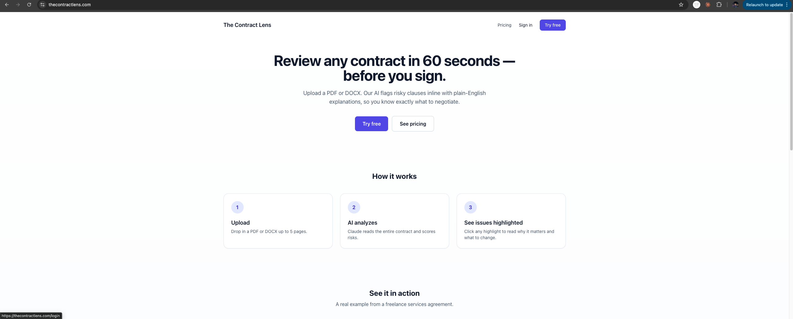 The Contract Lens gallery image