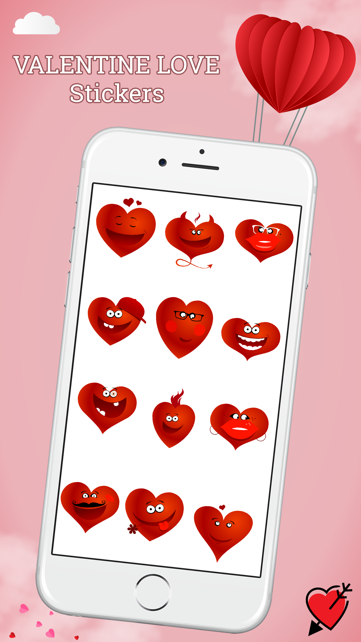 Valentine's Day Stickers Pack for iMessage gallery image