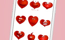 Valentine's Day Stickers Pack for iMessage media 3