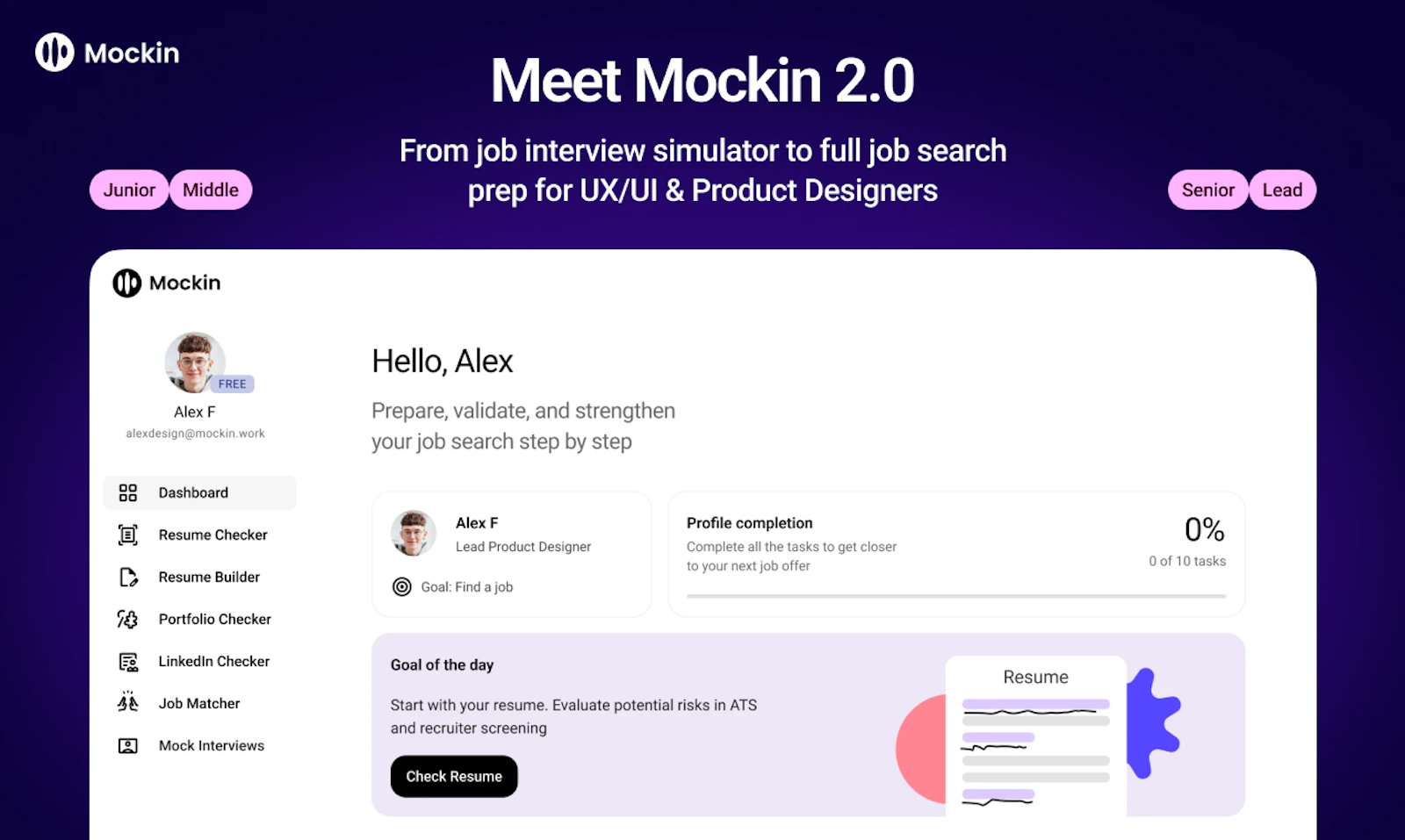 Mockin 2.0 screenshot 1