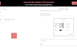 Advanced Box Shadow CSS Generator media 2