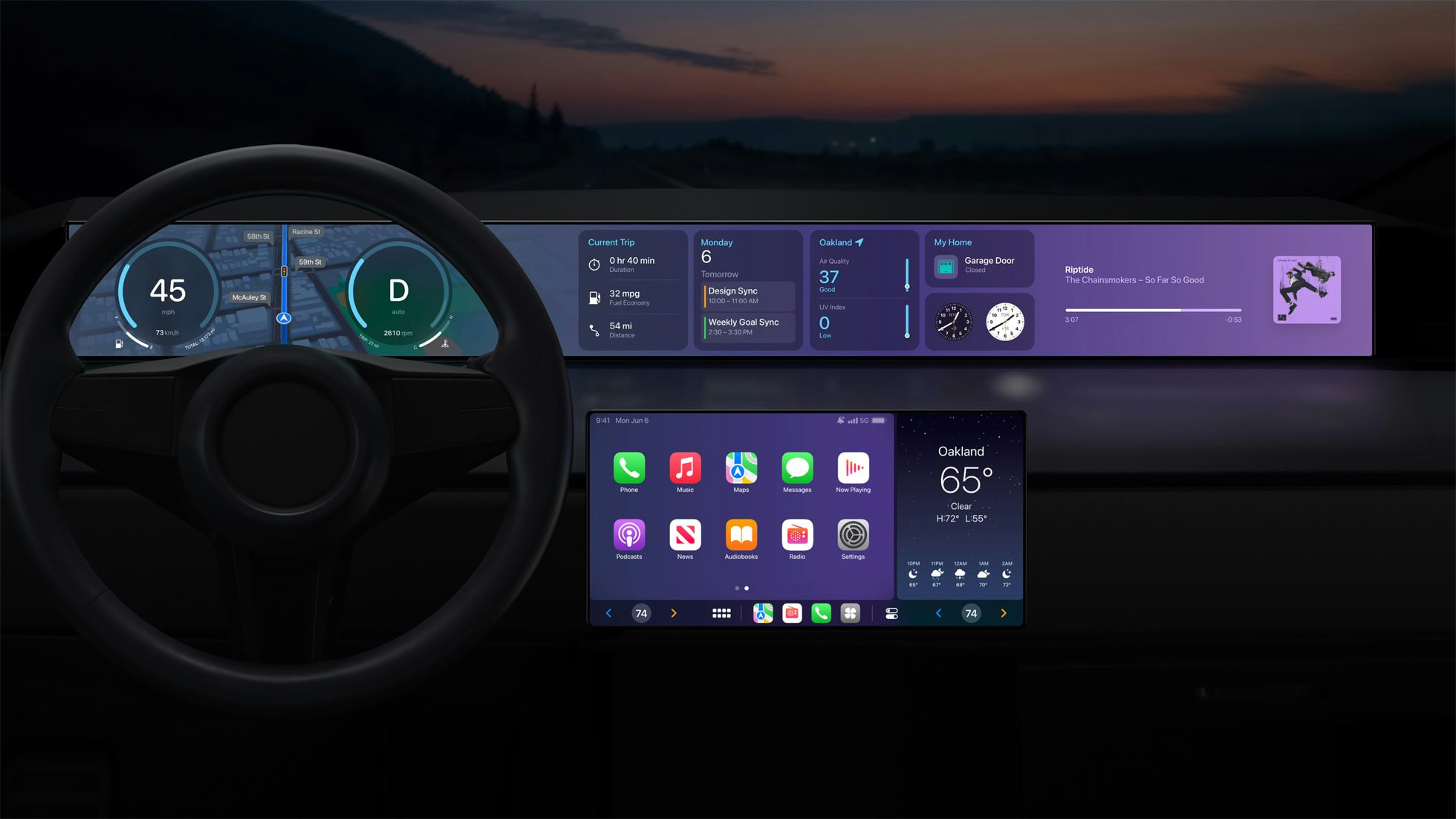 Yeniden tasarlanmış Carplay - Apple Carplay Tüm aracınızın yazılımını değiştiriyor: 2023 geliyor medya 1