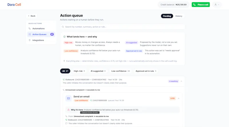 Make Calls. Turn Calls Into Actions screenshot 3