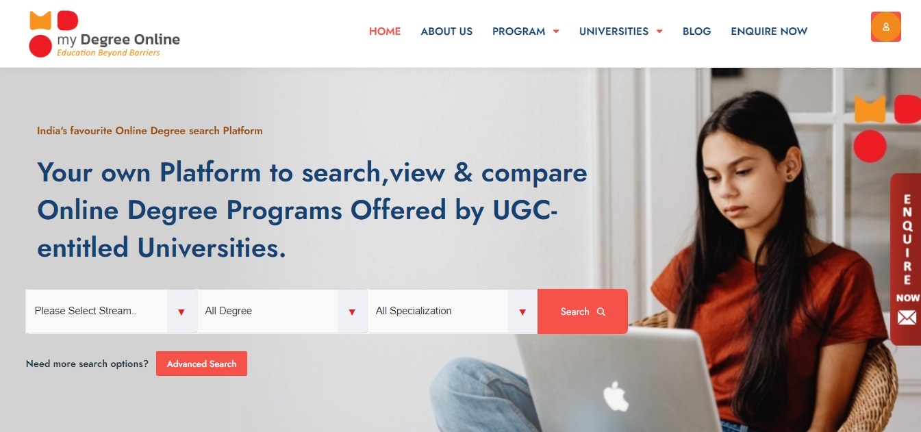 Média MyDegreeOnline - Recherche, afficher et comparer les programmes d'études en ligne UGC intitulés 1