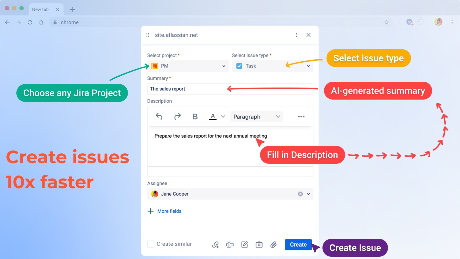 Jira Cloud için Görev Komposu media 1