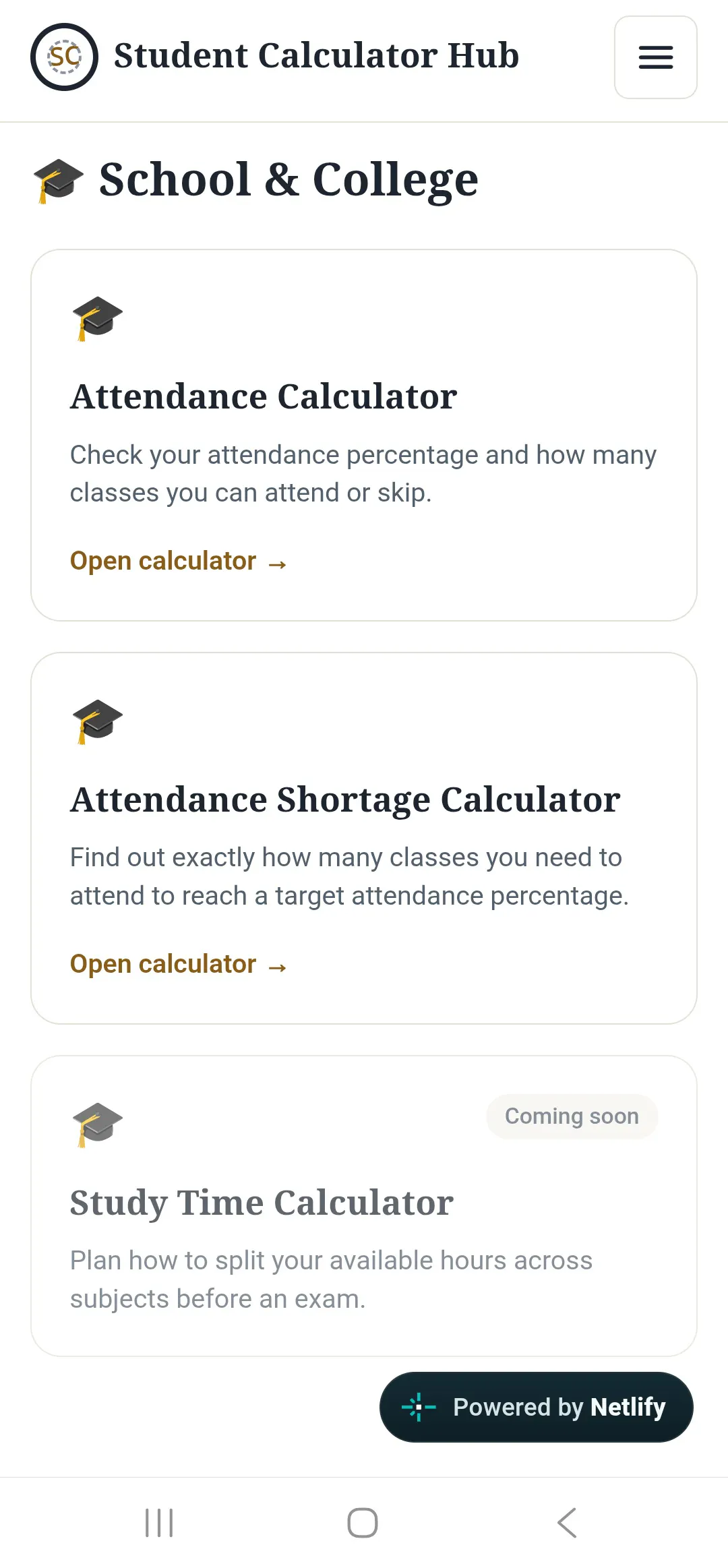 Student Calculator  gallery image