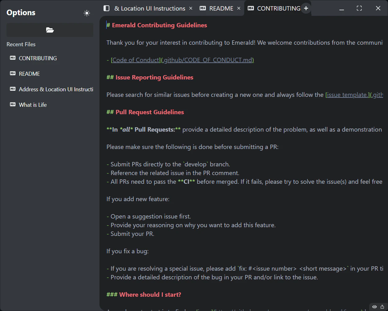 Emerald MD screenshot 1