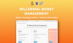 💰Millennial Money Management image