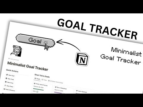 Minimalist Goal Tracker gallery image