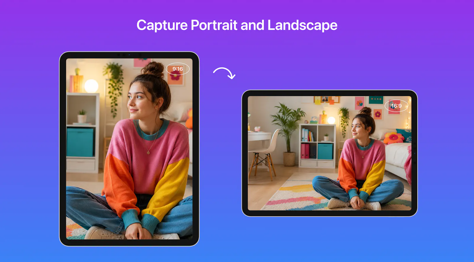 DualFrame: Dual Video Recorder screenshot 1