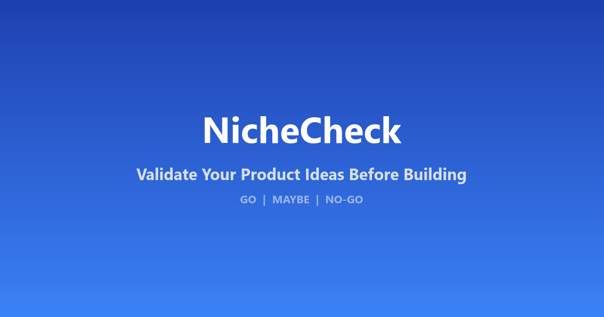 NicheCheck gallery image