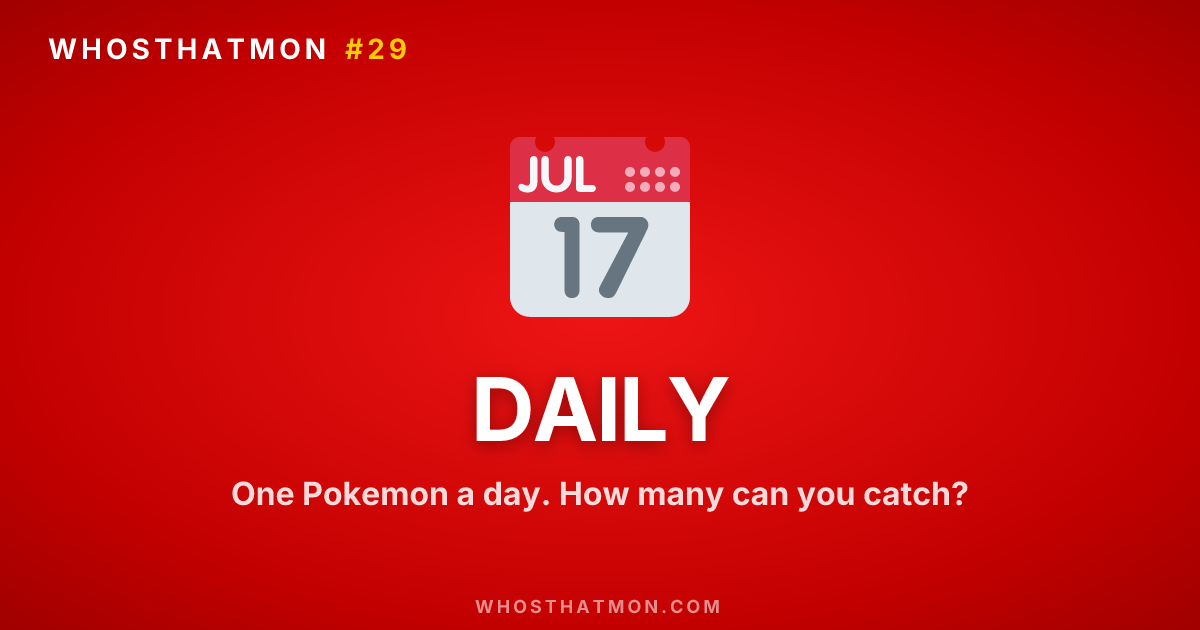 WhosThatMon gallery image