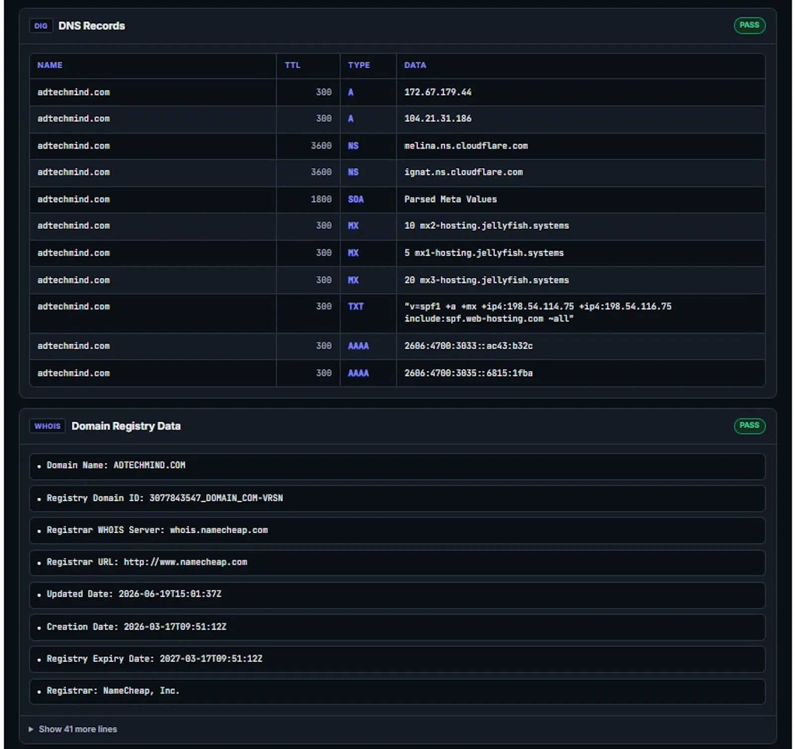 DNS Scouter screenshot 1