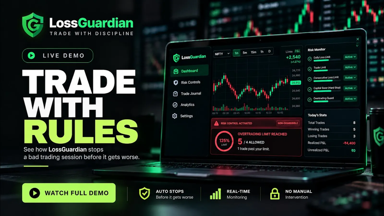 LossGuardian screenshot 1 (video preview)