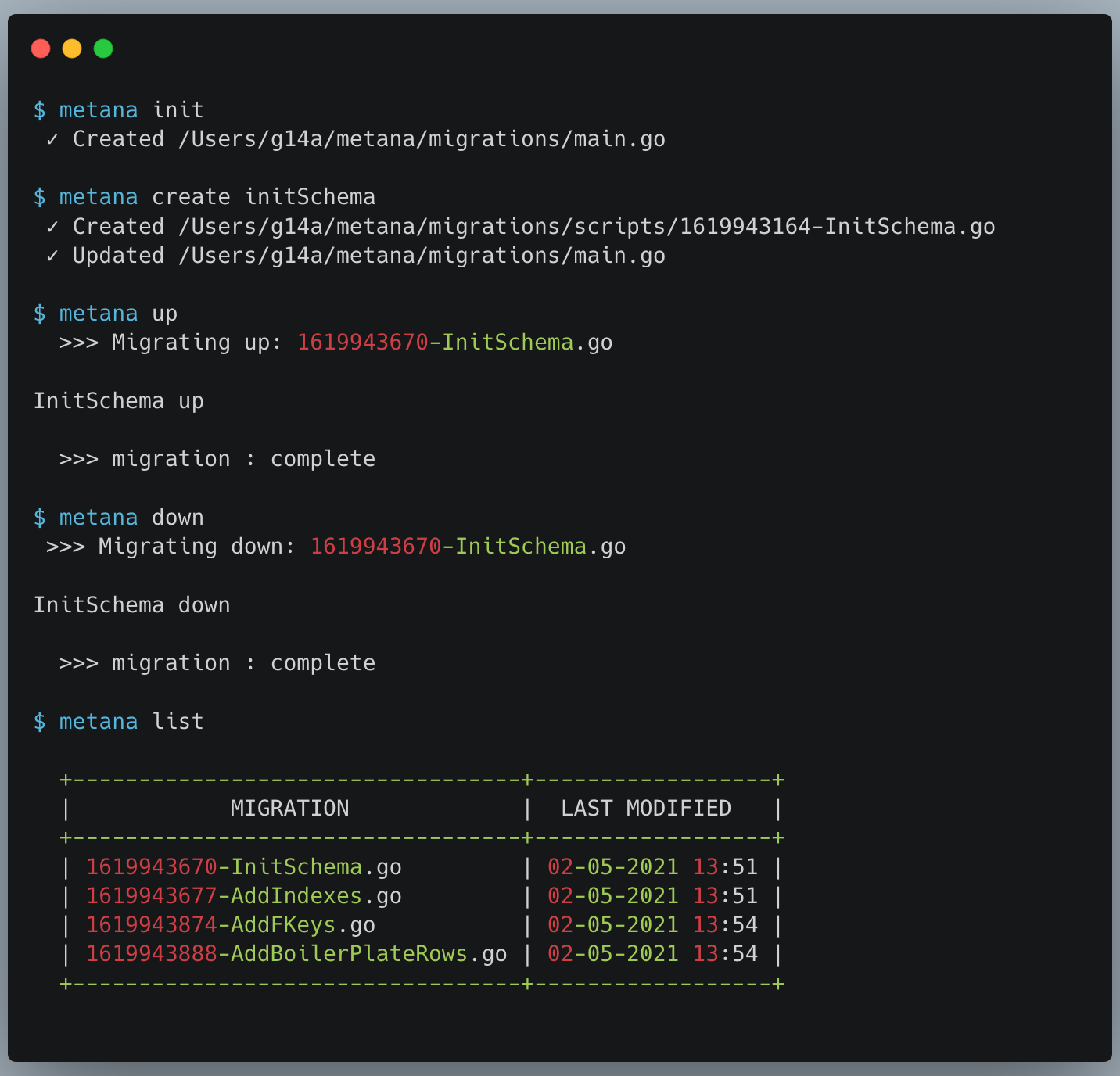 Metana gallery image