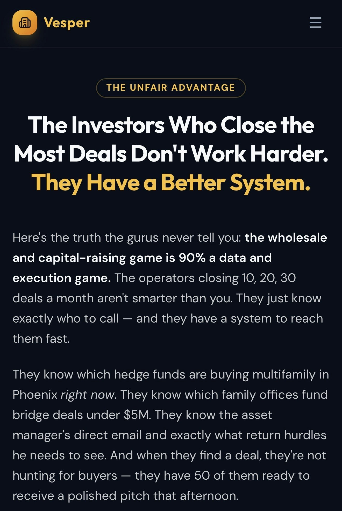 Vesper gallery image