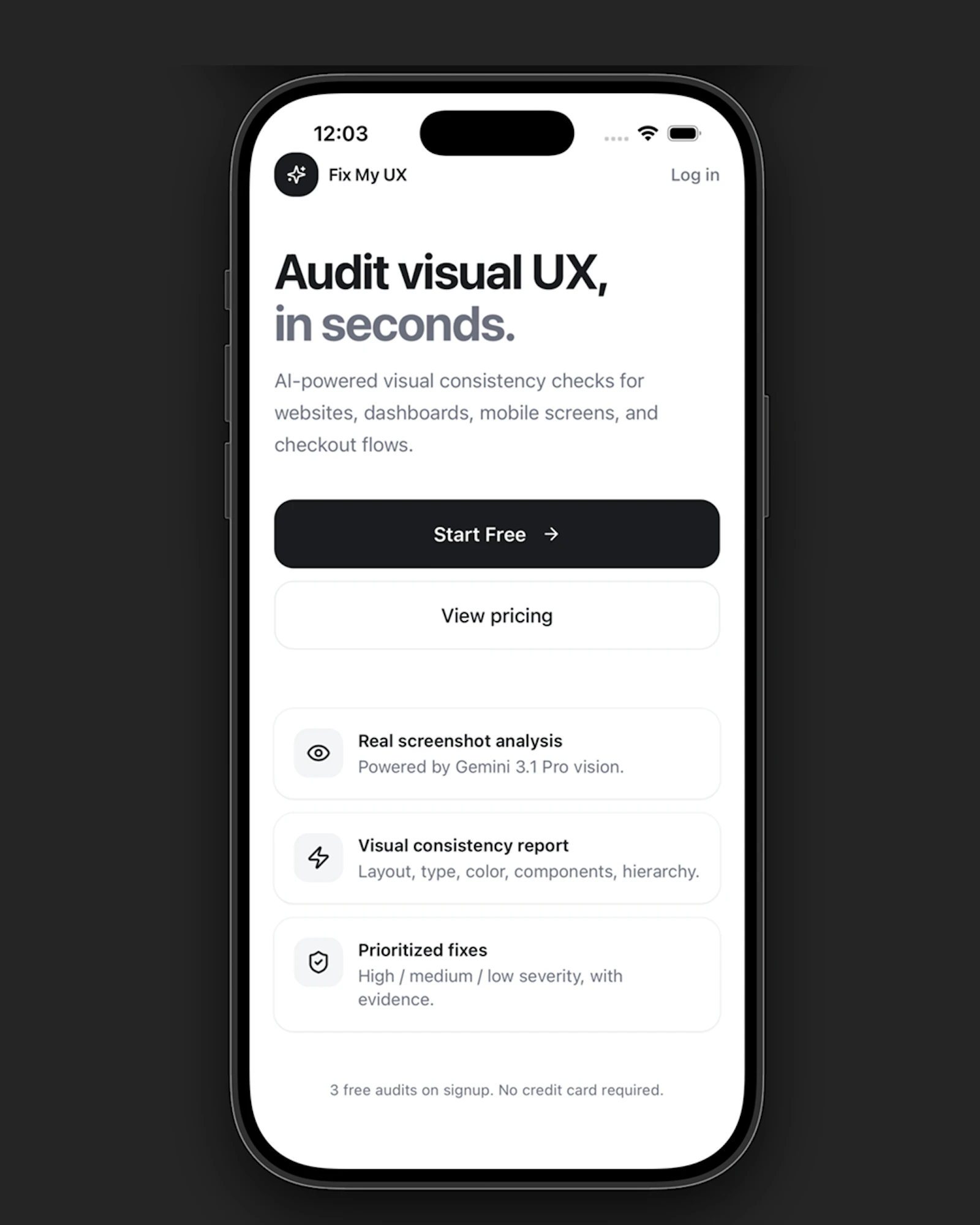 Fix My UX screenshot 1