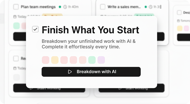 HealUp - AI Task Manager - Main screenshot showing features and interface