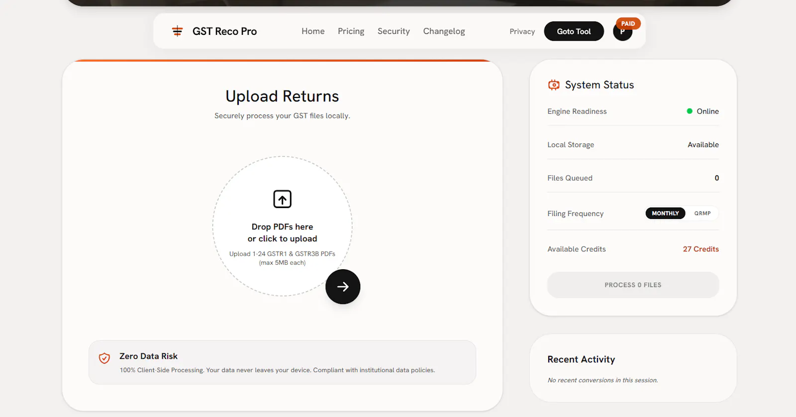 GST Reco Pro screenshot 4