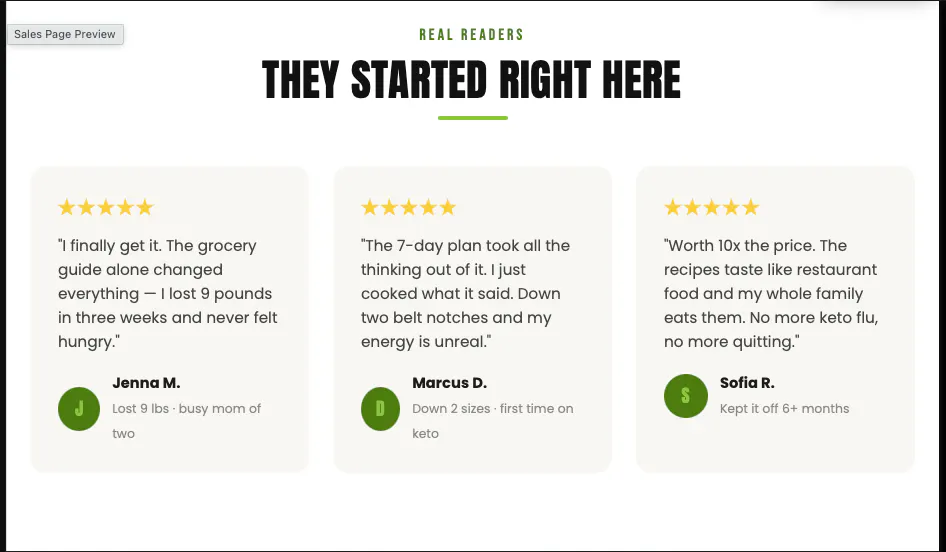 The Complete Keto Starter Guide&Cookbook gallery image