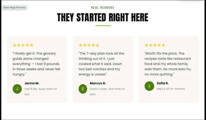 The Complete Keto Starter Guide&Cookbook screenshot 6