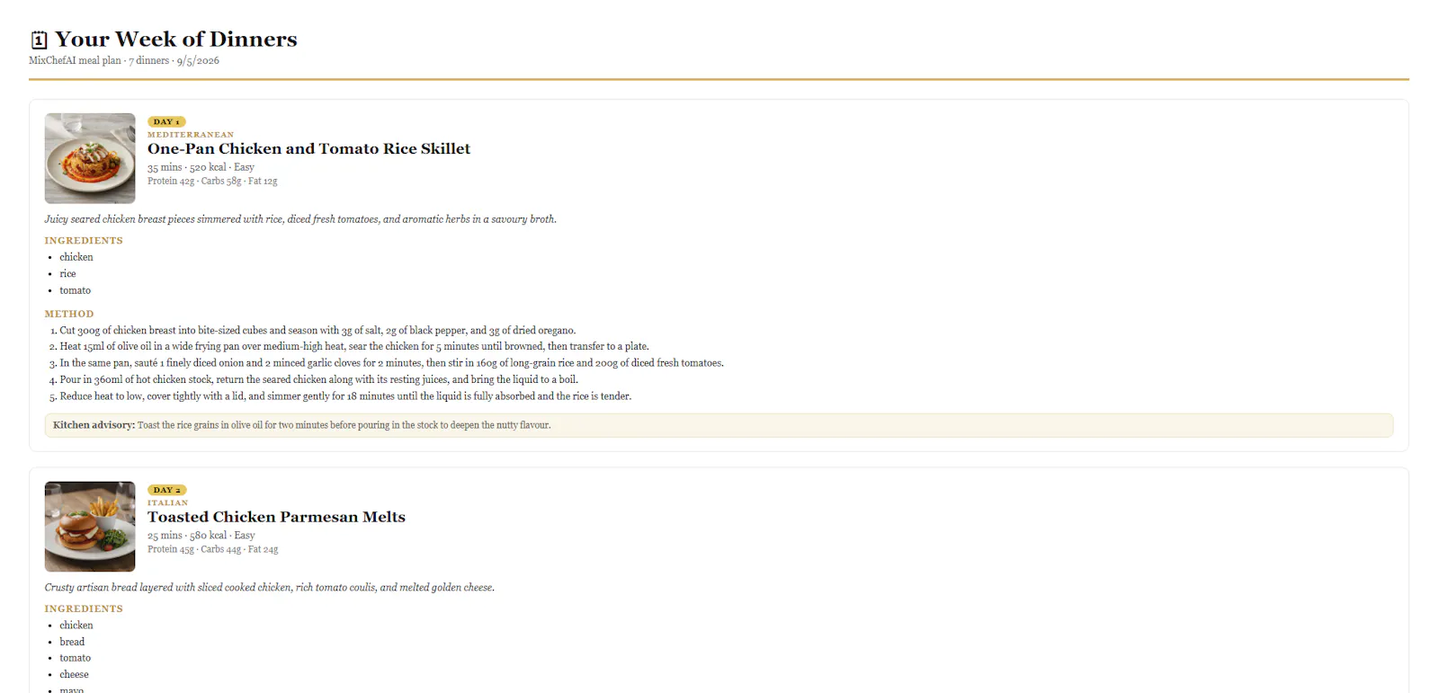 MixChefAI screenshot 5