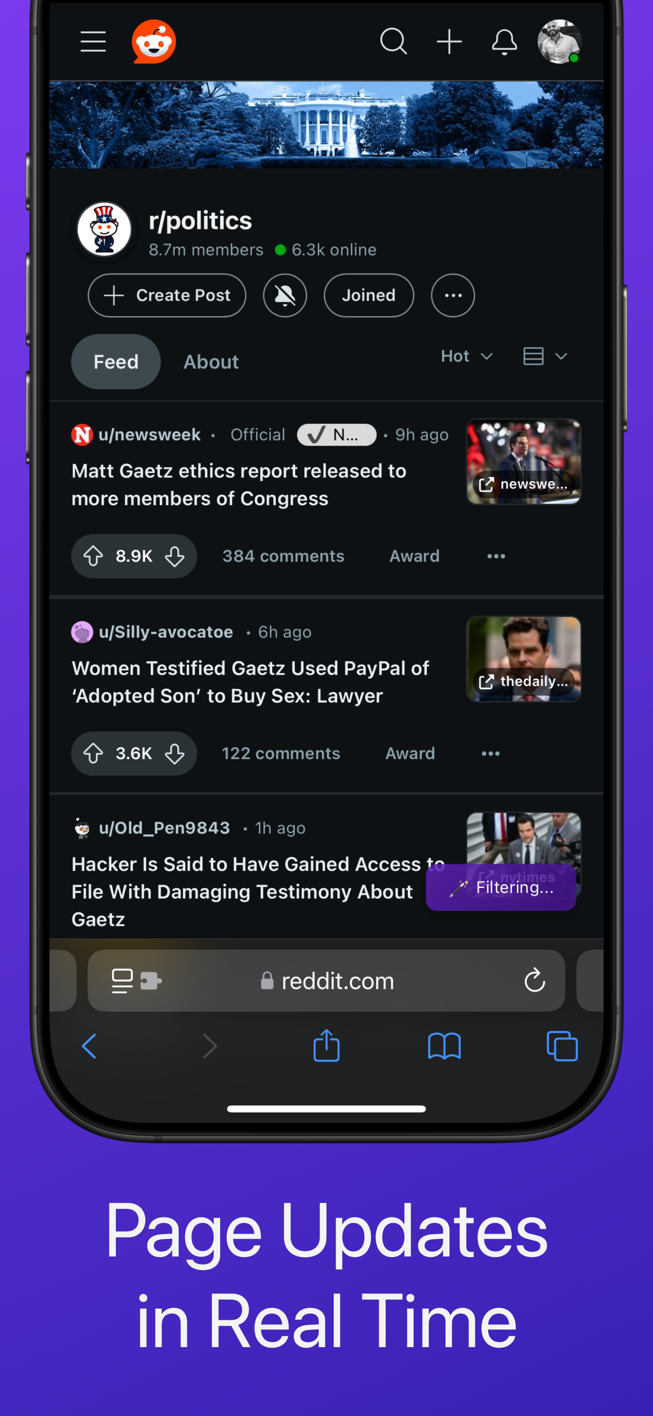 Protego für Reddit - Ein Schildchark für Ihren Reddit -Feed Medien 7
