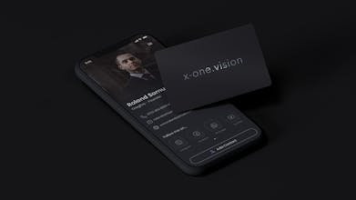 x-one.vision NFC Business Card gallery image