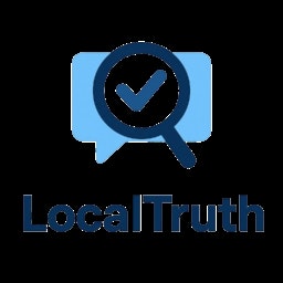 LocalTruth - Product Hunt launch logo and brand identity