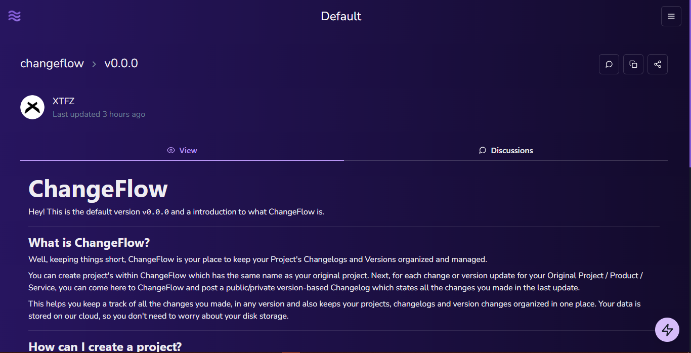 ChangeFlow - Project ChangeLogs 및 버전을 ChangeFlow로 구성하십시오! 미디어 2