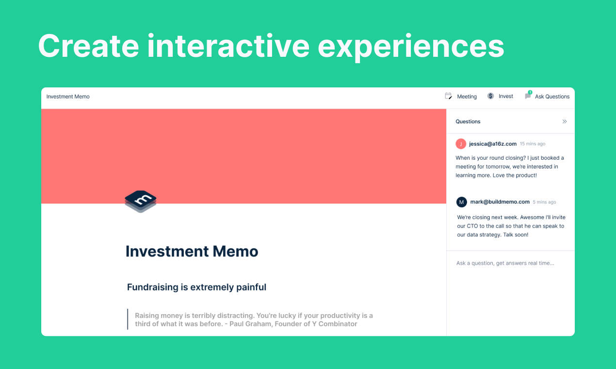 Fundraising by Memo gallery image