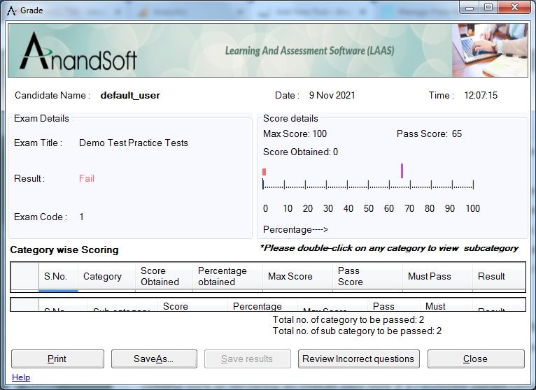 Learning and Assessment Software gallery image
