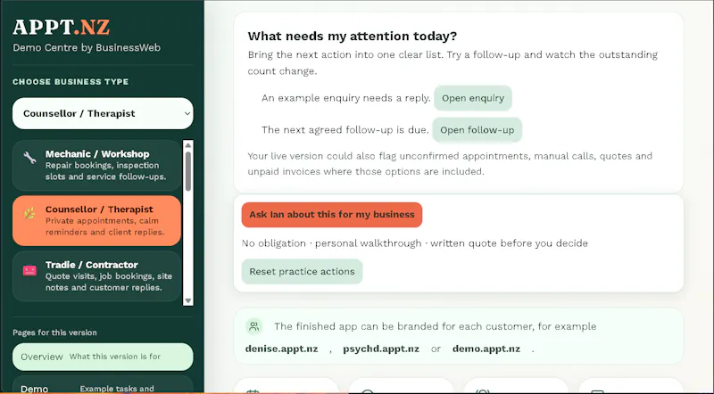 APPT.nz screenshot 4