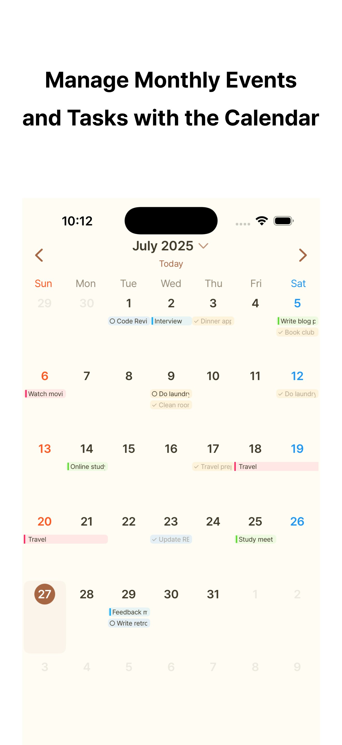 Média Haru - Le moyen le plus simple d'organiser votre journée - et maintenant, votre mois 3