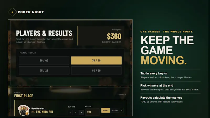 Poker Night screenshot 2