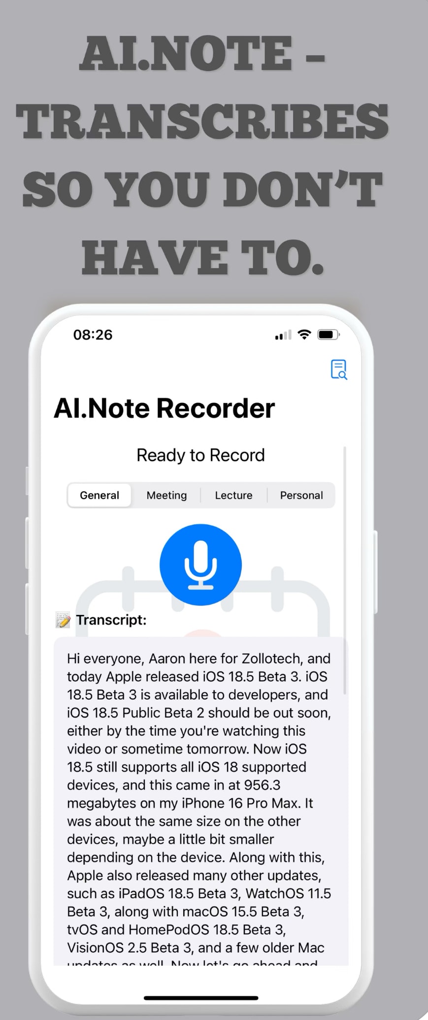 AI.Note gallery image