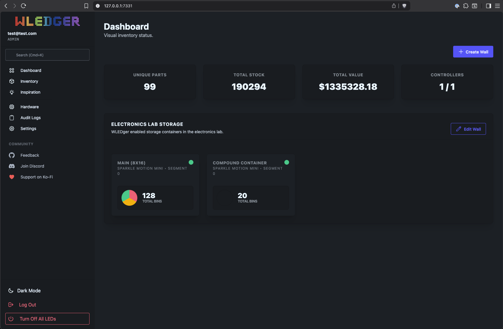 WLEDger gallery image