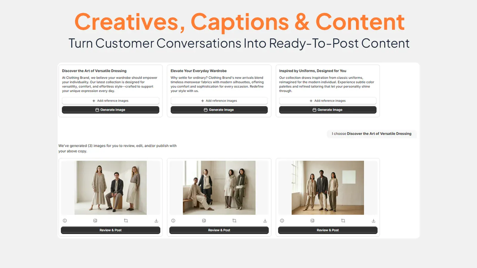 DataVinci ‑ Insights to Ads screenshot 4