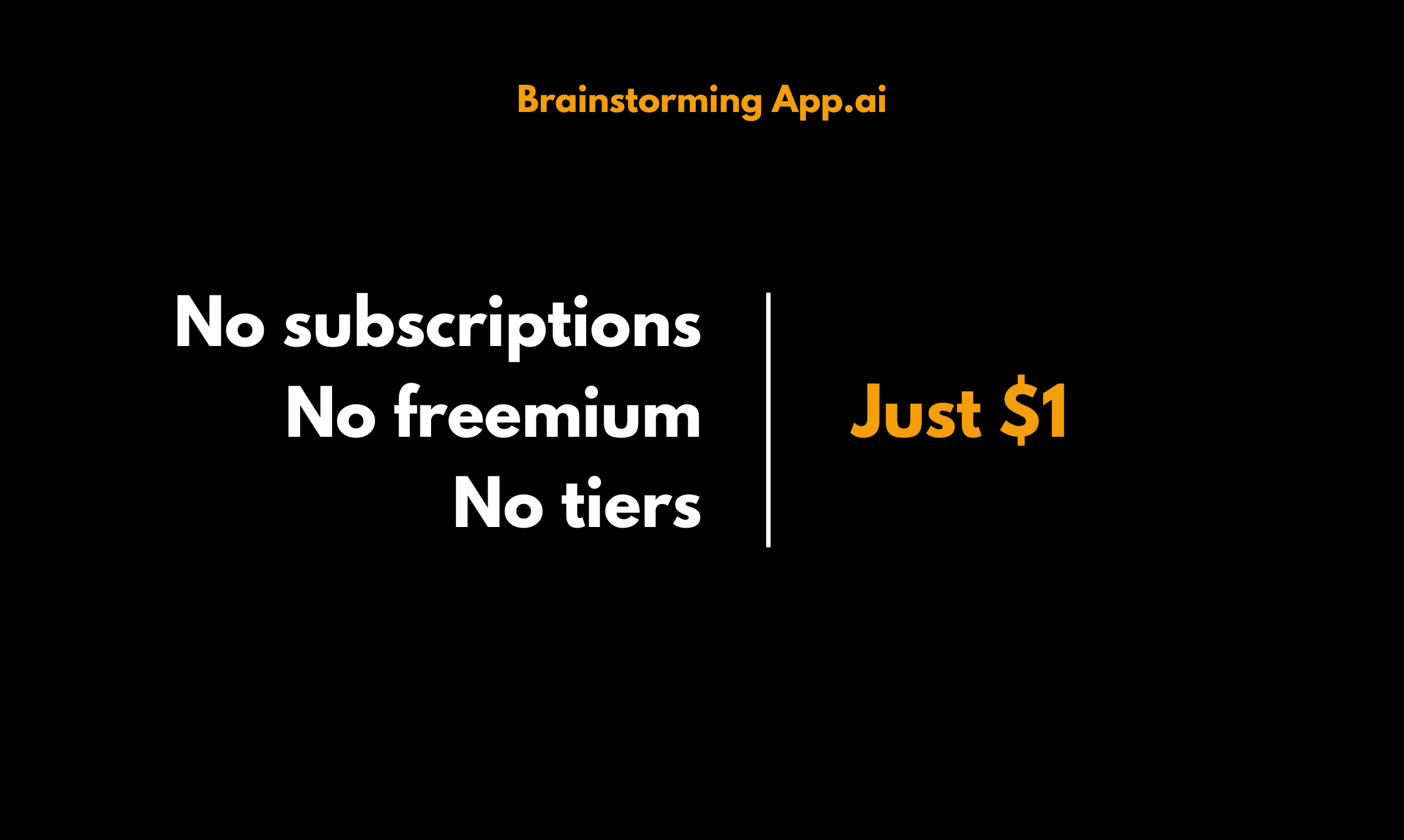 Brainstorming App.ai - Screenshot 3 showing product features and functionality