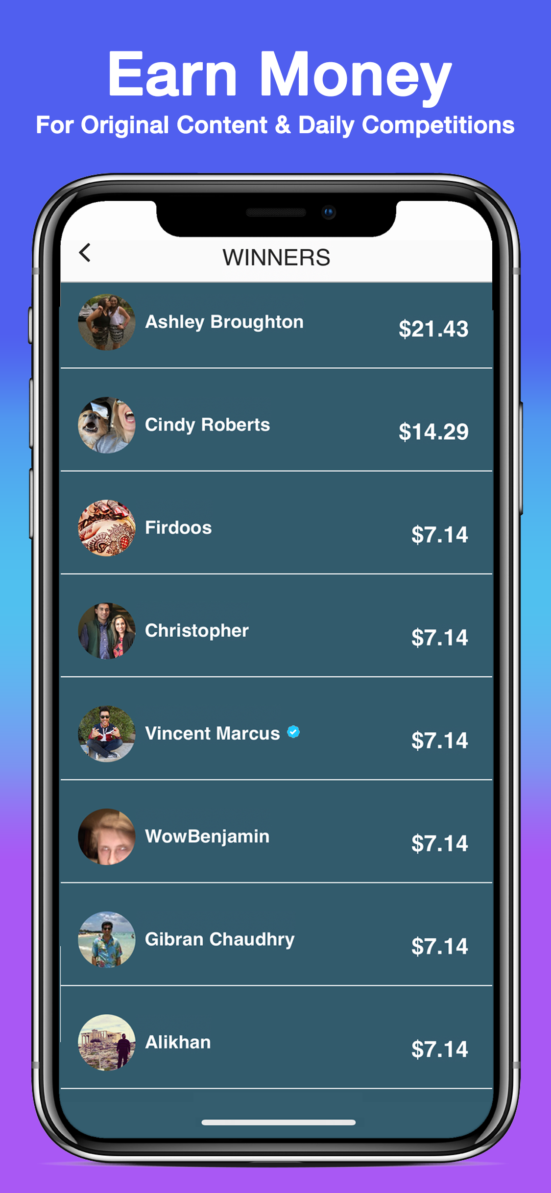 Oevo - 7 Second Video Competition App! gallery image