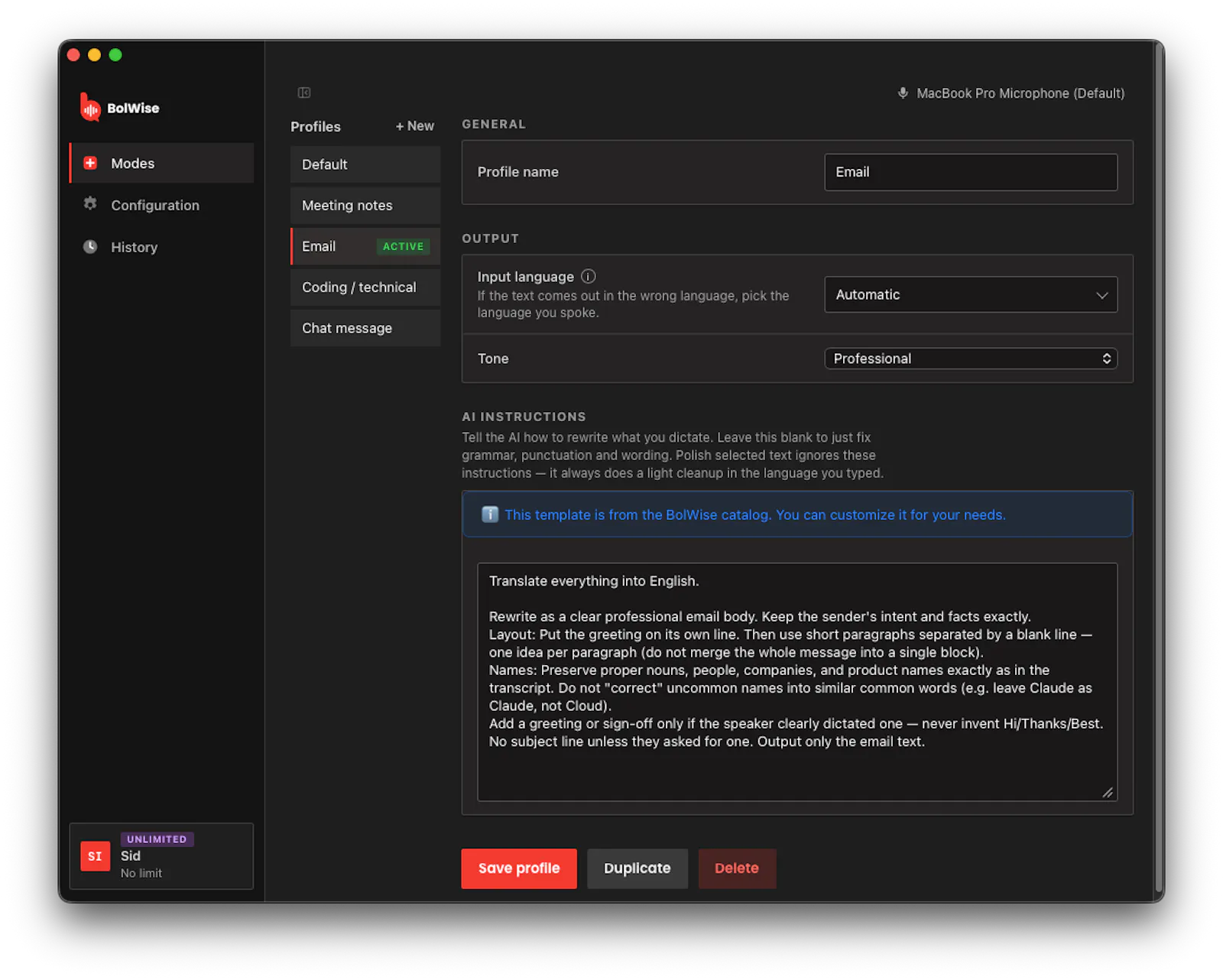 BolWise screenshot 3