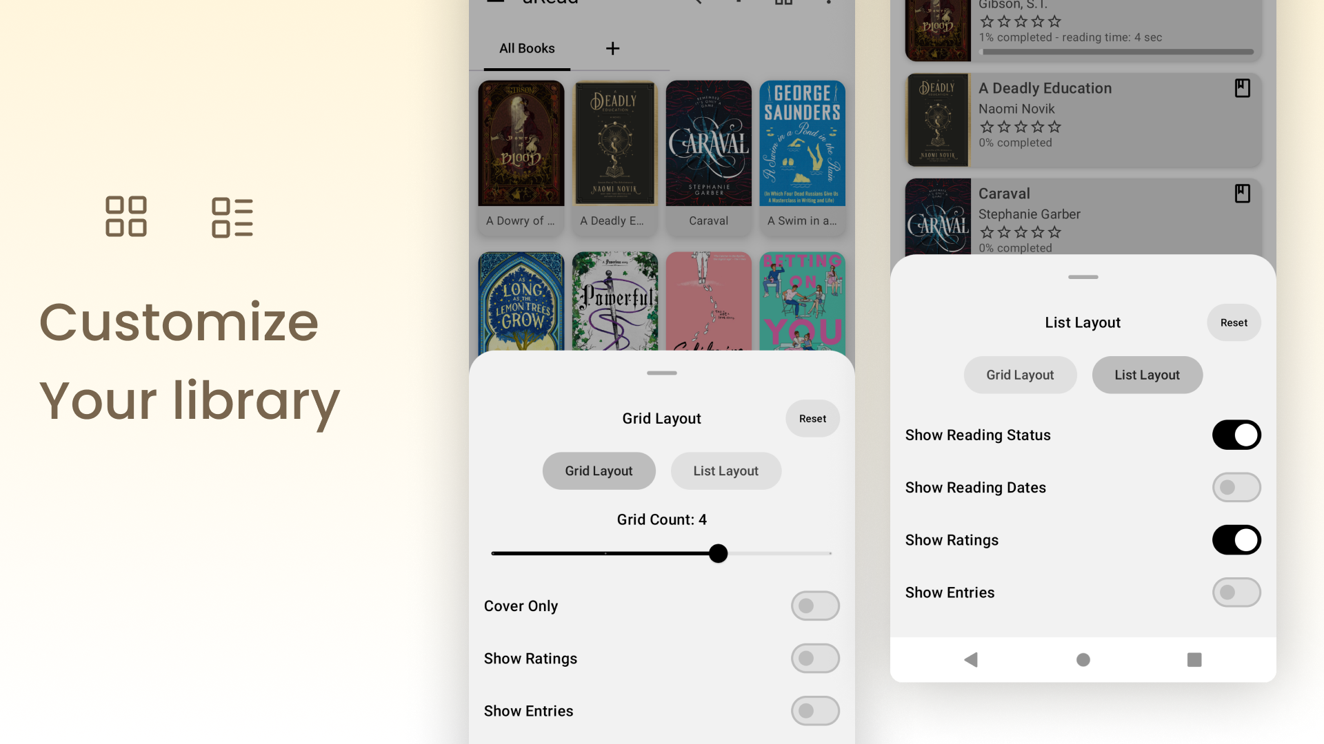 Media uread: ebook & audiobook - Đọc epub, pdfs và audiobooks và theo dõi tiến trình của bạn 4