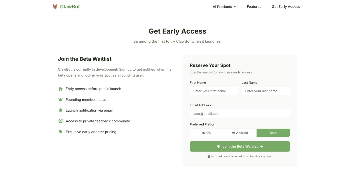 ClawBot gallery image