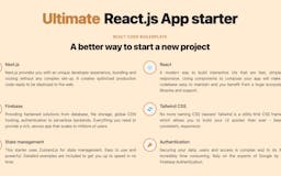 Ultimate React App Starter media 2