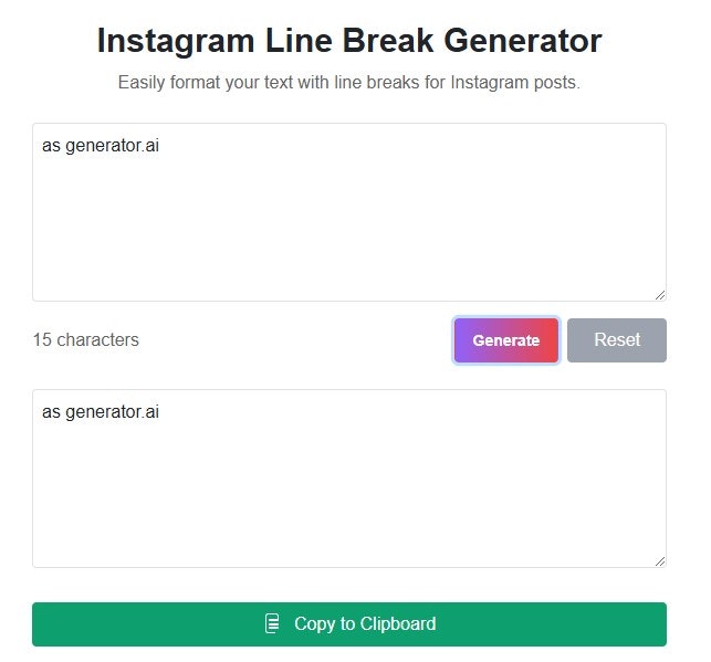 Generator Break Line Instagram media 1