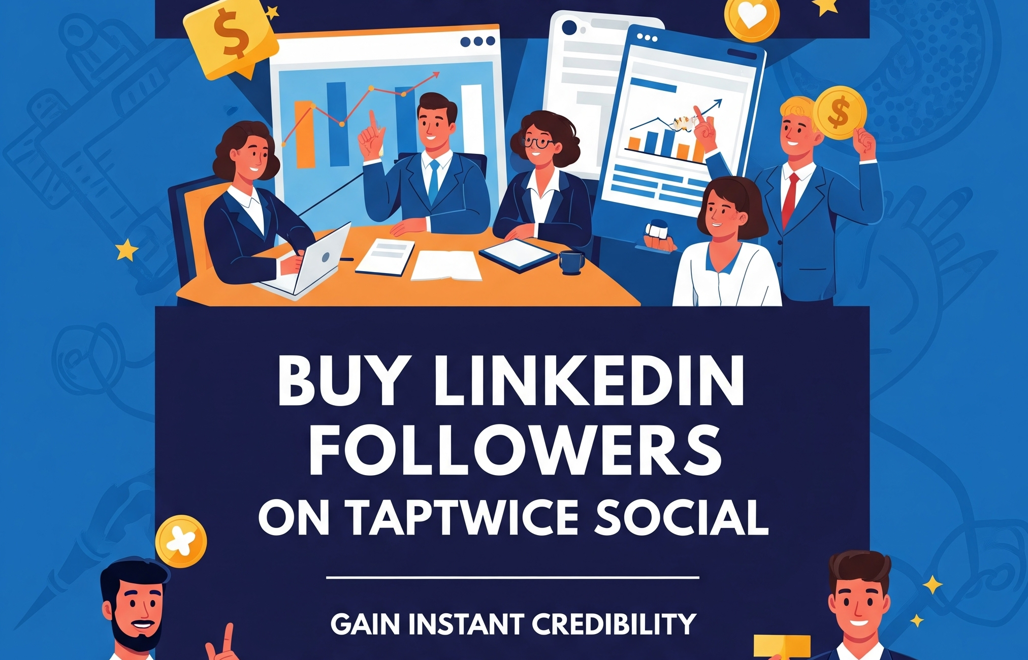 Mídia 2 de Taptwice Social - Marketplace de seguidores de mídia social de alta qualidade
